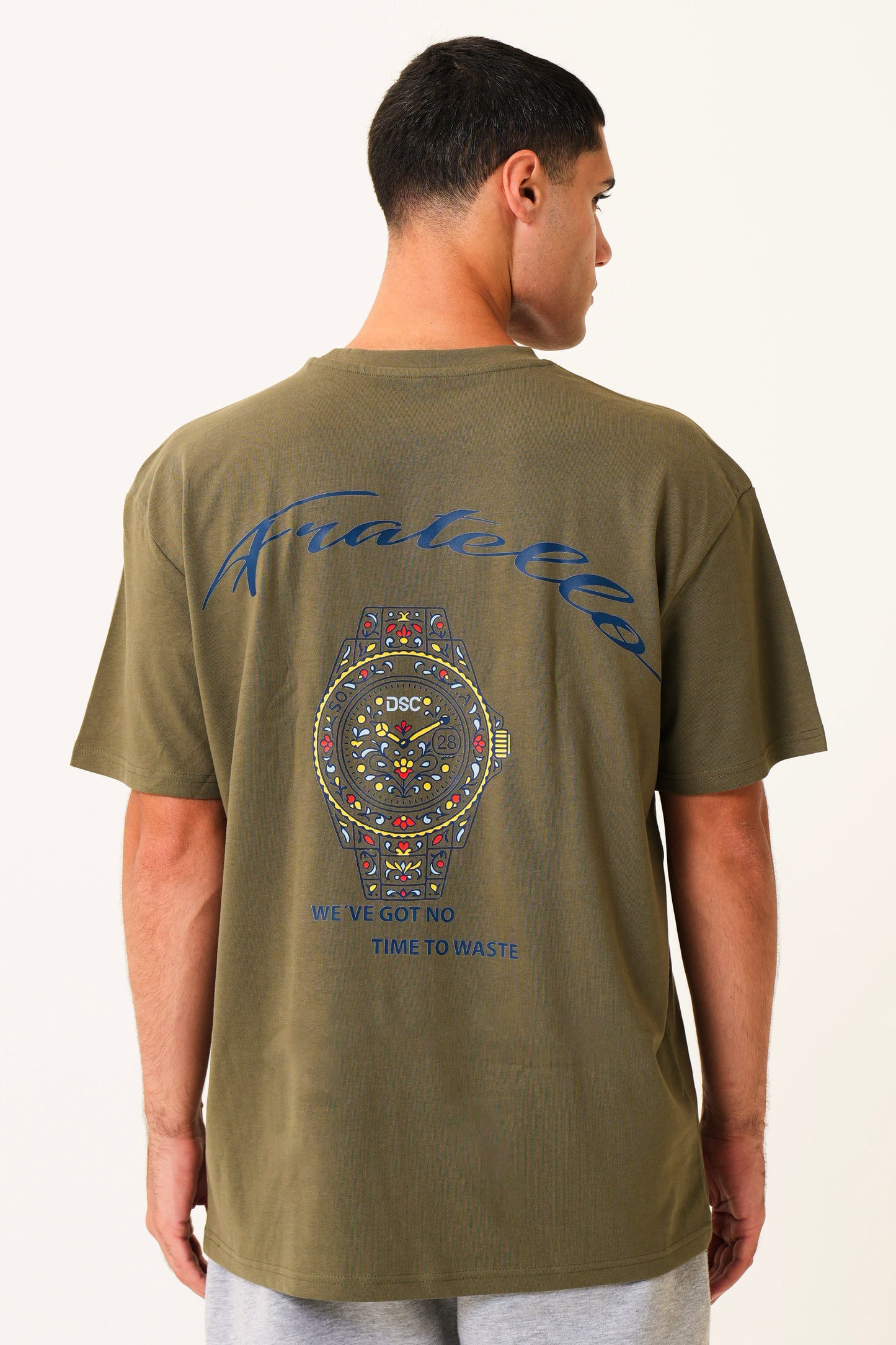 FRATELLO "NO TIME" Oversized Tee