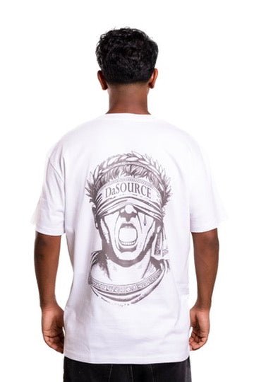 "CAESER GREY" Oversized Box Tee 240g Shirt - dasourceclo.com