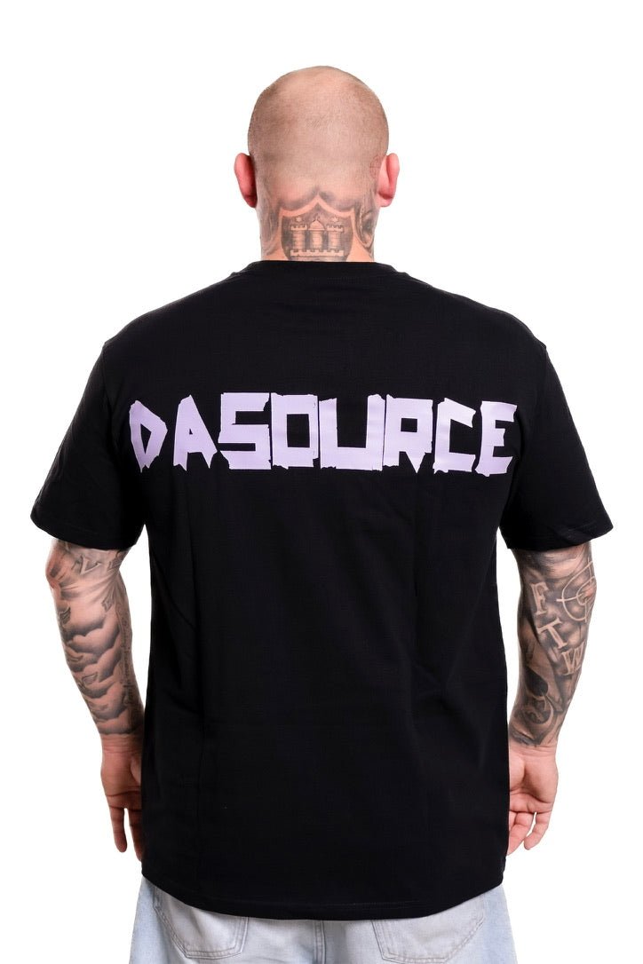 DaSOURCE "PURPLE TAPE" Oversized 240g Shirt - dasourceclo.com