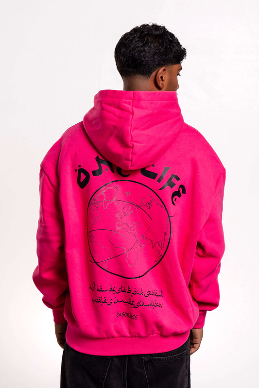 One Life Hoodie Pink