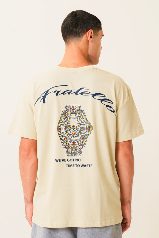 FRATELLO "NO TIME" Oversized Tee