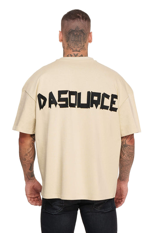 DaSOURCE "SAND" Oversized Box Tee 300g Shirt