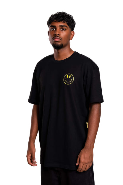 Smiley T Shirt DaSOURCE Black