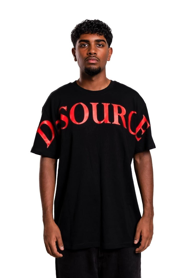 DaSOURCE "BIG RED" Oversized 240g Shirt - dasourceclo.com