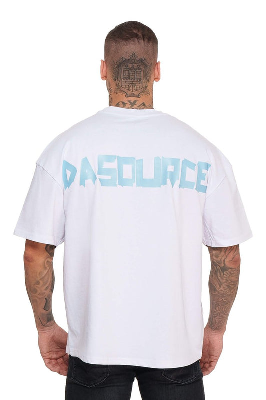 DaSOURCE "BLUE SKY" Oversized Box Tee 240g Shirt - dasourceclo.com