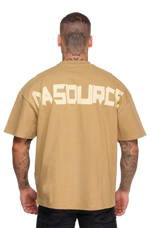 DaSOURCE "BROWN" Oversized 240g Shirt - dasourceclo.com