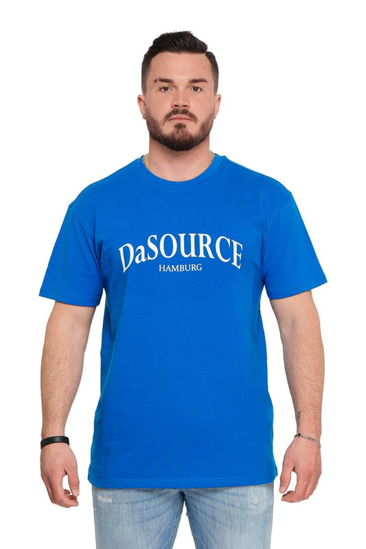 HAMBURG DaSOURCE ROYALBLAU 240g Oversized Premium TShirt - dasourceclo.com