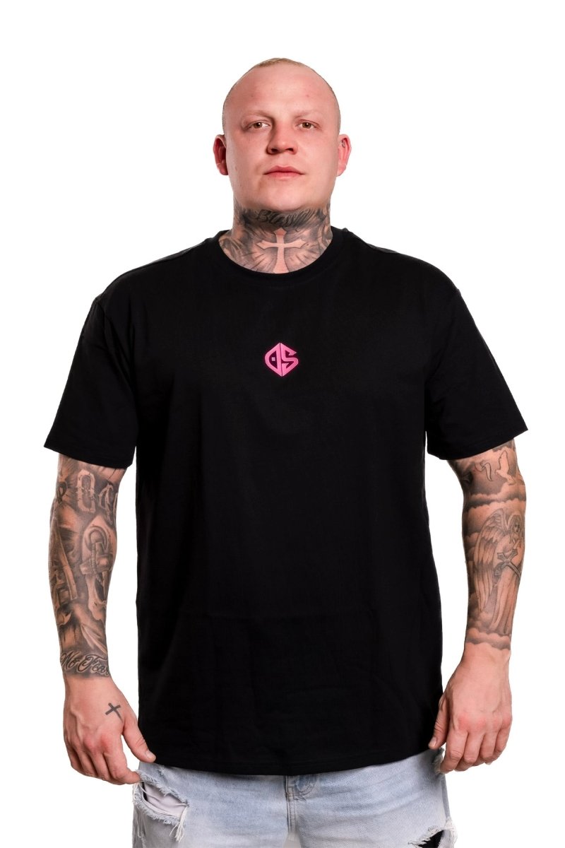 "ONE LIFE" PINK Oversized 240g Shirt - dasourceclo.com